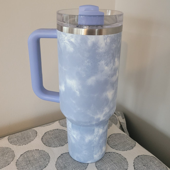 Stanley Flowstate Tumbler 40oz Ocean Blue Tie Dye - Picture 2 of 5